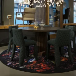 Fool's Paradise Teppich rund