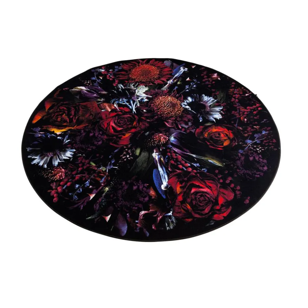 Fool's Paradise Teppich rund