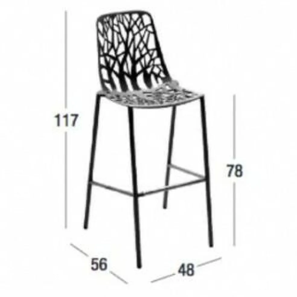 Forest Outdoor Barhocker 78cm