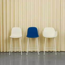 Form Bararmlehnstuhl Gestell Stahl 65cm