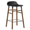 Form Barhocker Gestell Walnuss 65cm