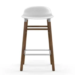 Form Barhocker Gestell Walnuss 65cm