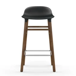 Form Barhocker Gestell Walnuss 65cm