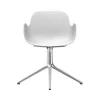 Form Drehstuhl mit Armlehnen 4L Alu