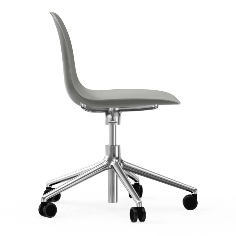 Form 5W Gaslift Drehstuhl mit Rollen