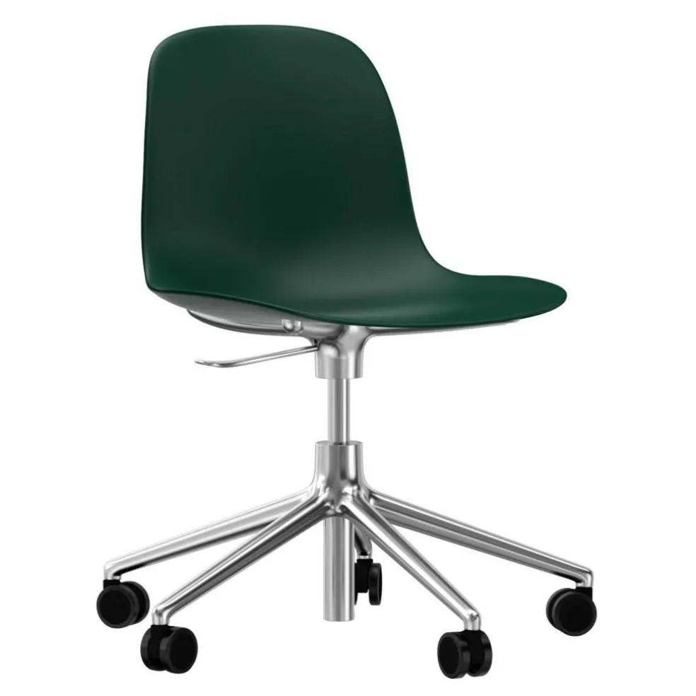 Form 5W Gaslift Drehstuhl mit Rollen