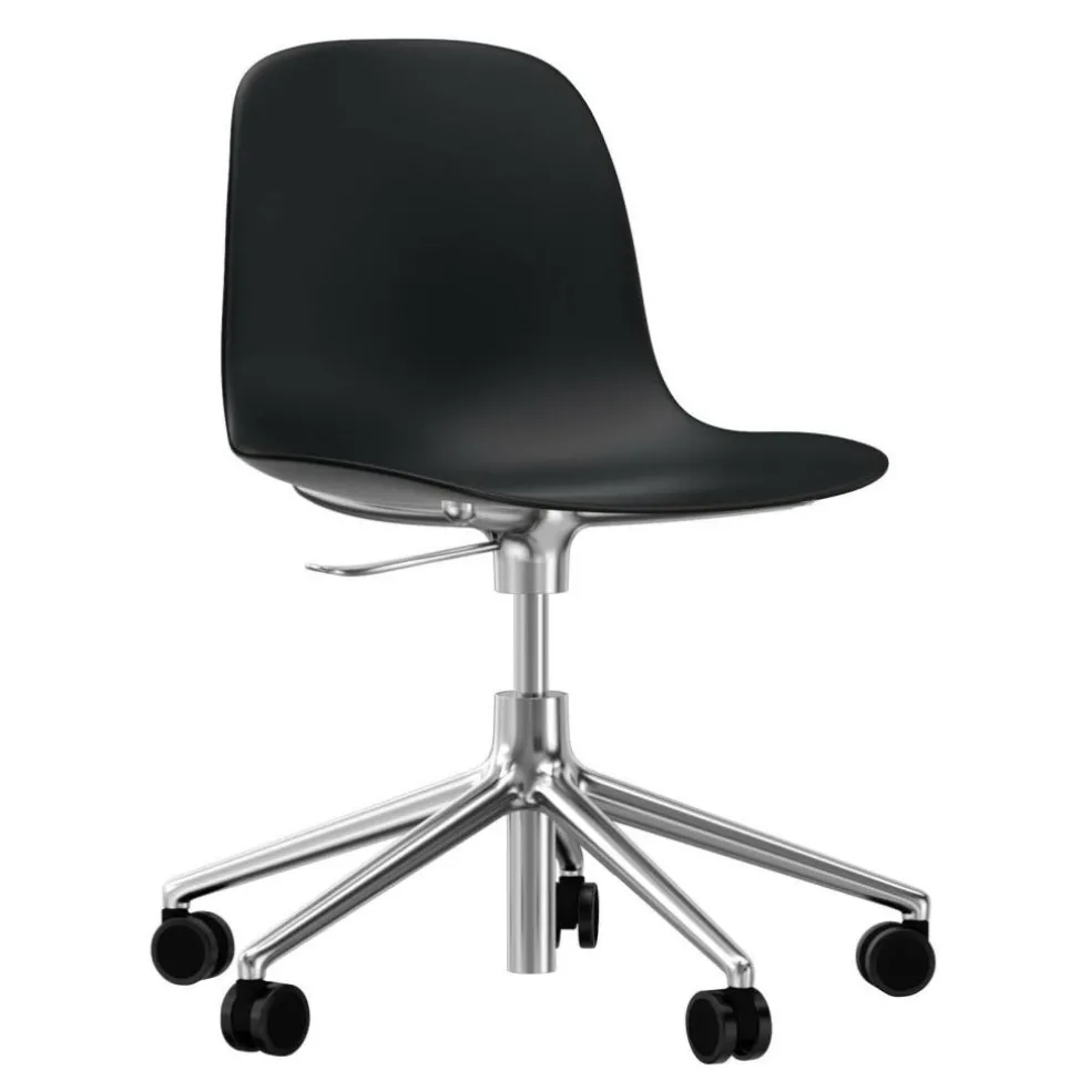 Form 5W Gaslift Drehstuhl mit Rollen