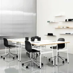 Form 5W Gaslift Drehstuhl mit Rollen