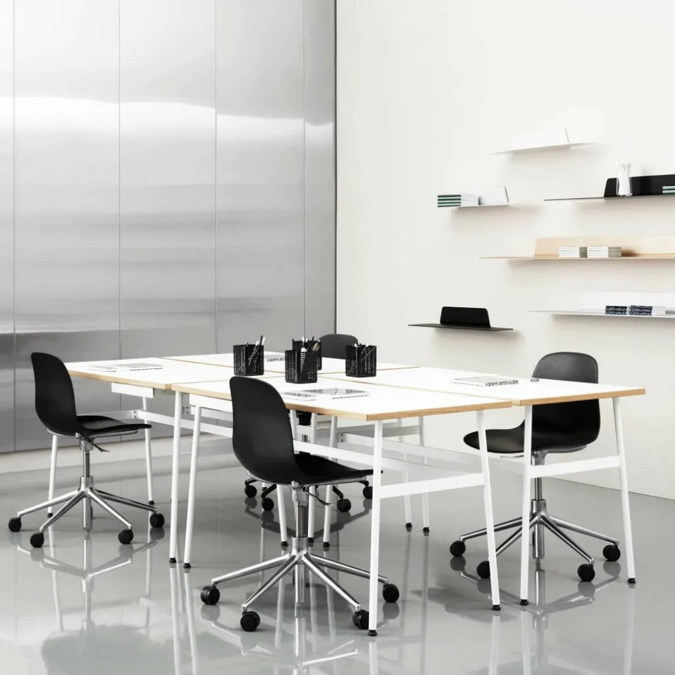 Form 5W Gaslift Drehstuhl mit Rollen