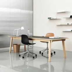 Form 5W Gaslift Drehstuhl mit Rollen