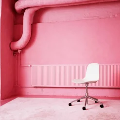 Form 5W Gaslift Drehstuhl mit Rollen