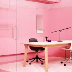 Form 5W Gaslift Drehstuhl mit Rollen