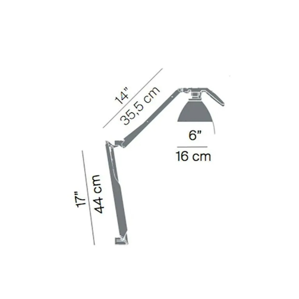 Fortebraccio Parete Wandleuchte 100W