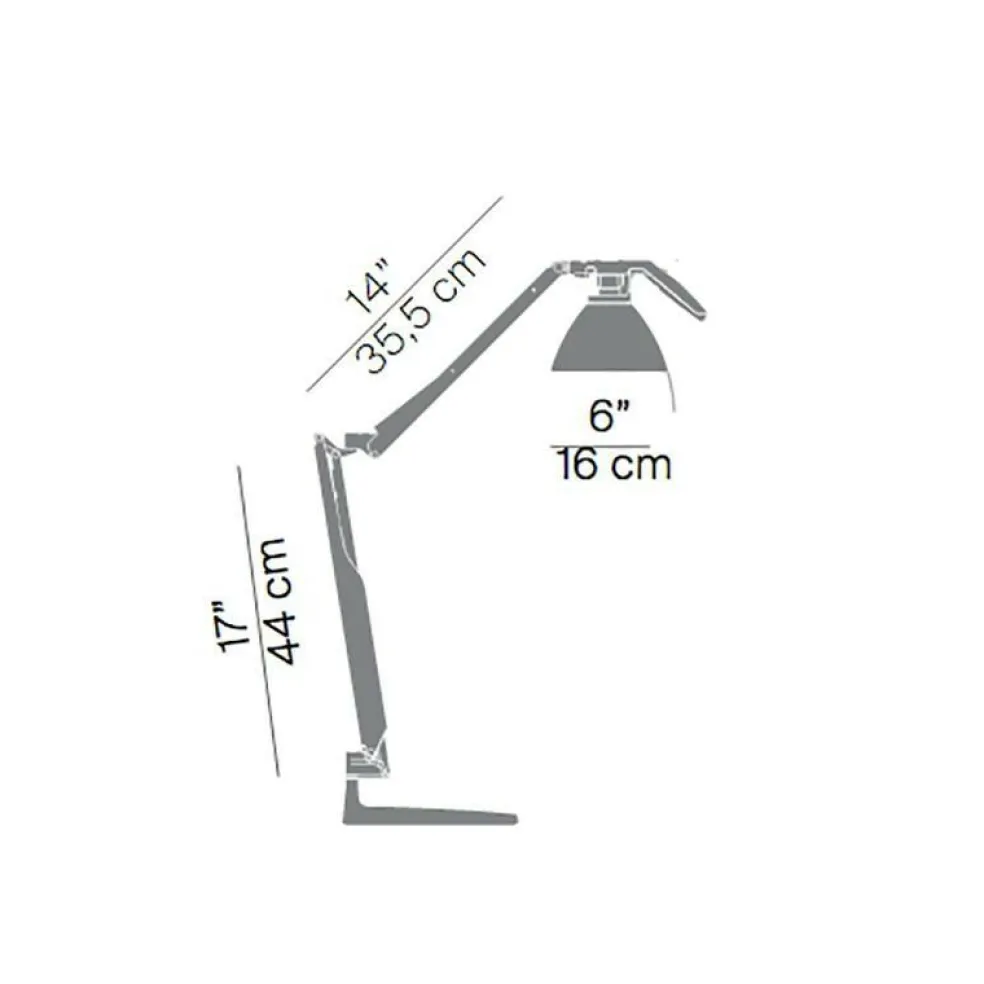 Fortebraccio Tavolo Tischleuchte 100W
