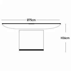 Francis Large Mirror Couchtisch