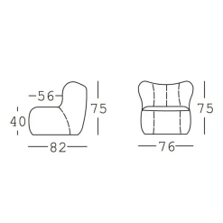 freistil 173 Teddy Edition Sessel
