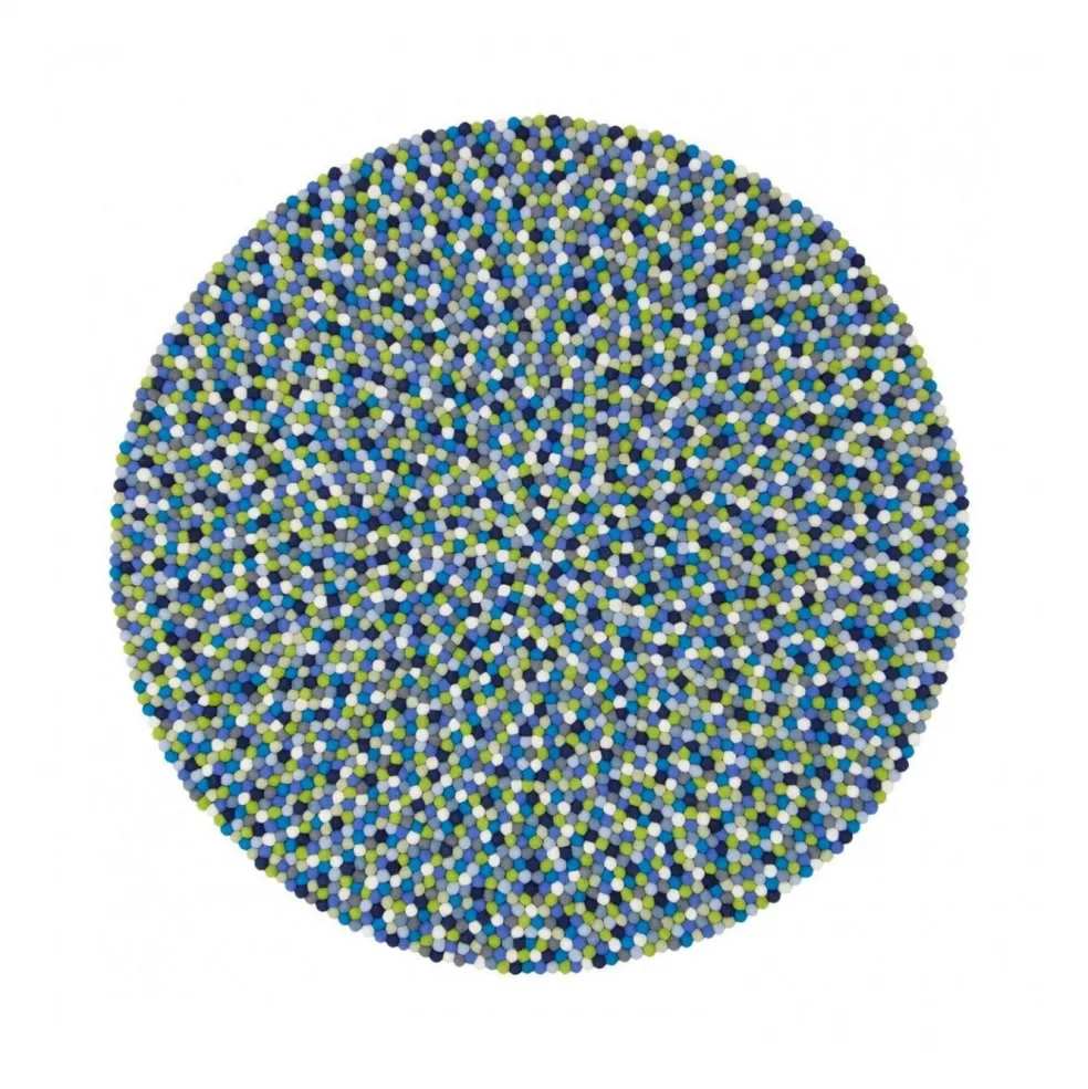 Fritz Filzkugelteppich