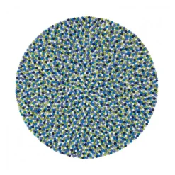 Fritz Filzkugelteppich