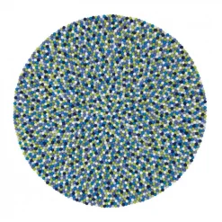 Fritz Filzkugelteppich