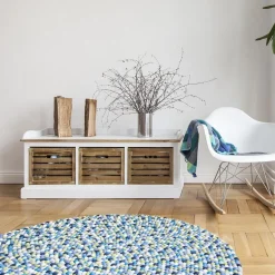 Fritz Filzkugelteppich