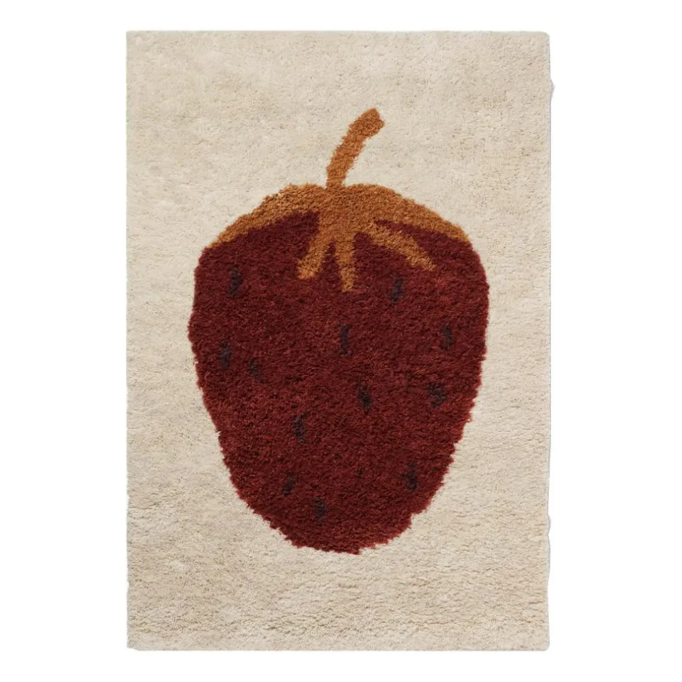 Fruiticana Tufted Erdbeere Teppich 180x120cm