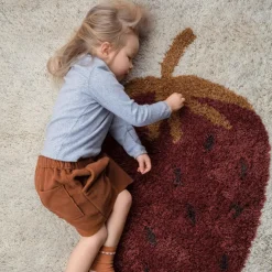 Fruiticana Tufted Erdbeere Teppich 180x120cm