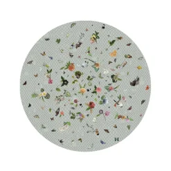 Garden of Eden Teppich rund