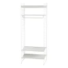 Garderobe mit Schuhablage 200x80cm