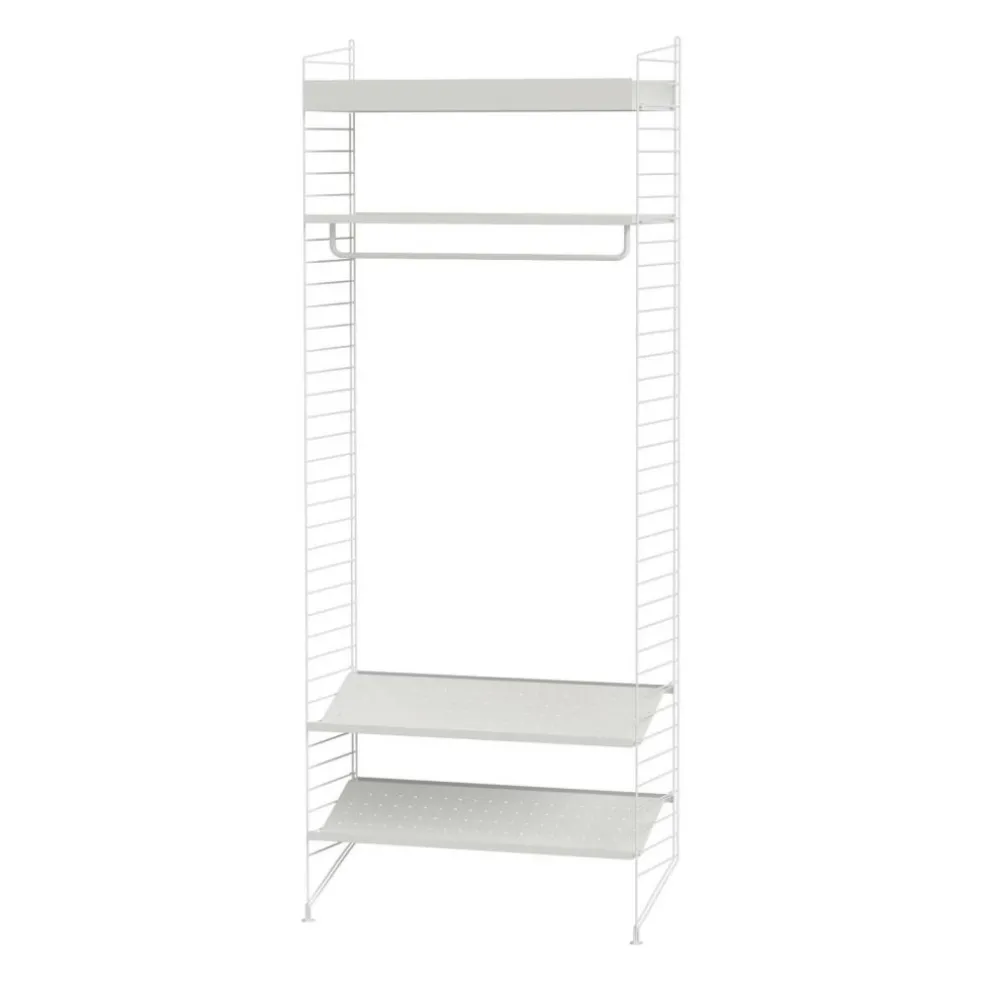Garderobe mit Schuhablage 200x80cm
