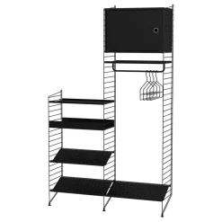 Garderobenkombination mit Schrankelement 120x200x30cm