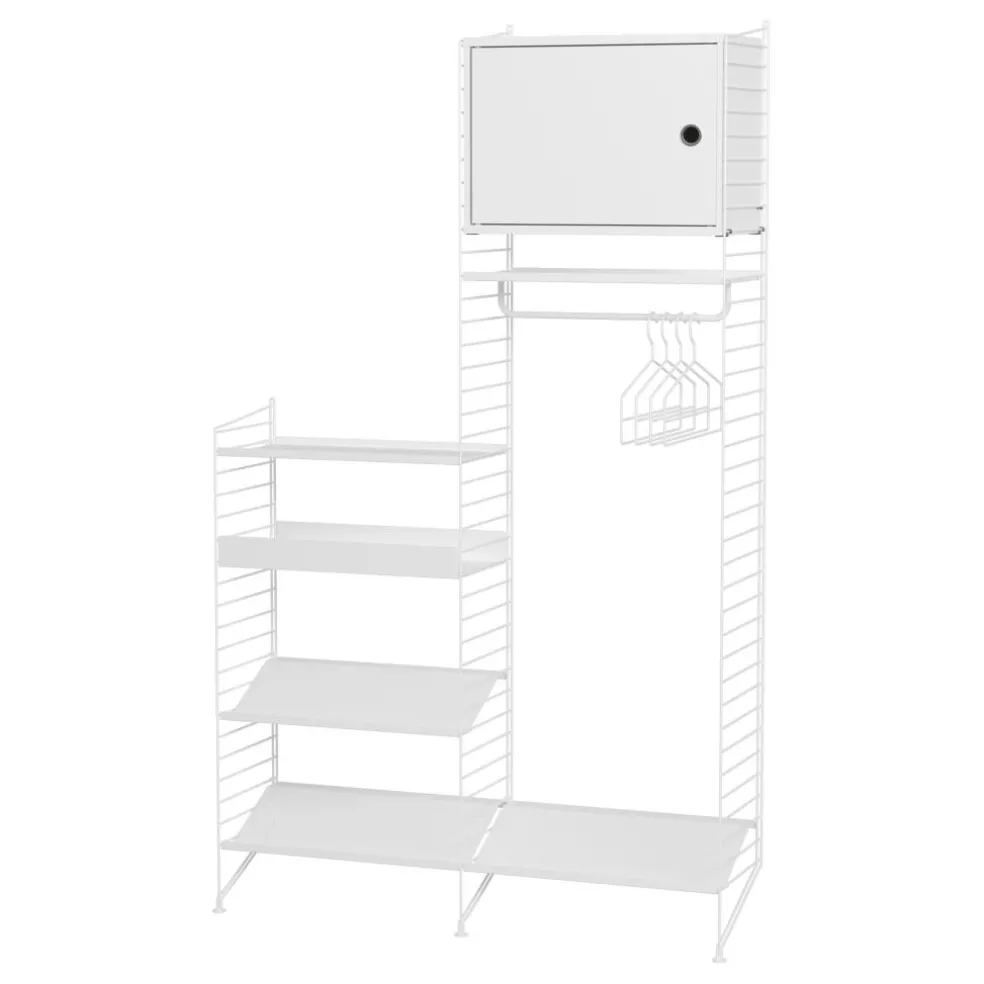 Garderobenkombination mit Schrankelement 120x200x30cm