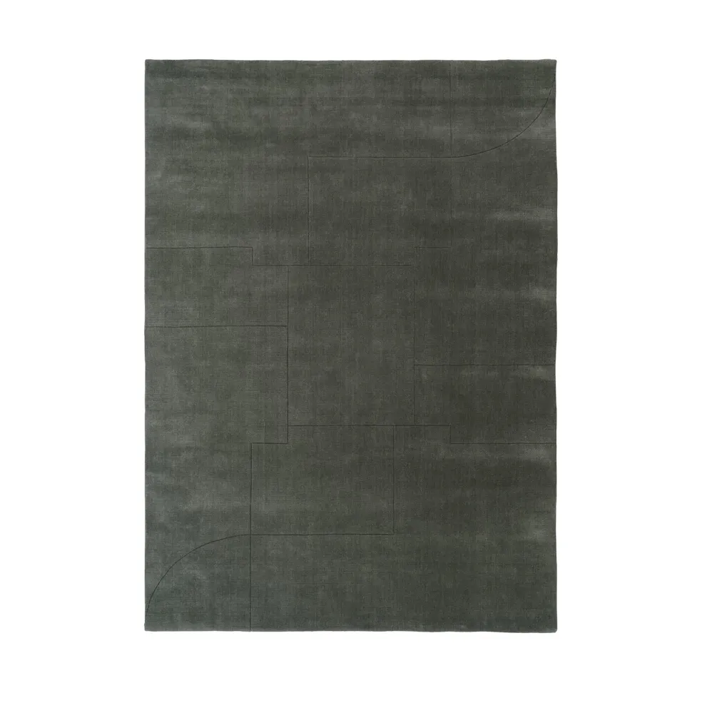 Geometric Maze Wollteppich 170x240cm