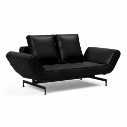 Ghia Laser Schlafsofa Stoff mit Ledermischung 210x93cm
