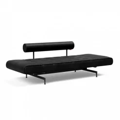 Ghia Laser Schlafsofa Stoff mit Ledermischung 210x93cm