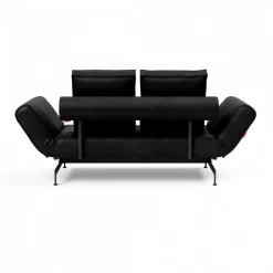 Ghia Laser Schlafsofa Stoff mit Ledermischung 210x93cm