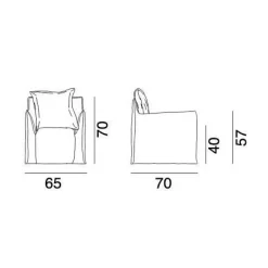 Ghost Out 05 Outdoor Sessel