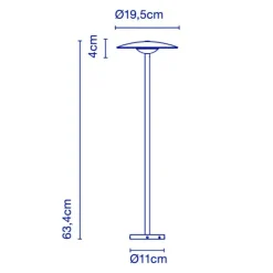 Ginger B 20/63 LED Pollerleuchte