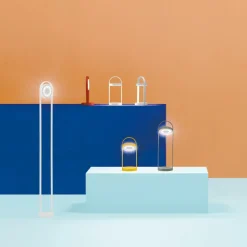 Giravolta 1799 LED Außenstehleuchte mit Akku H 130cm