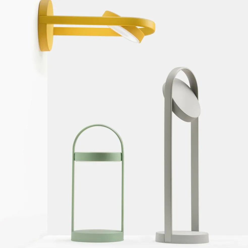 Giravolta 1799 tragbare LED Außenleuchte H 33cm