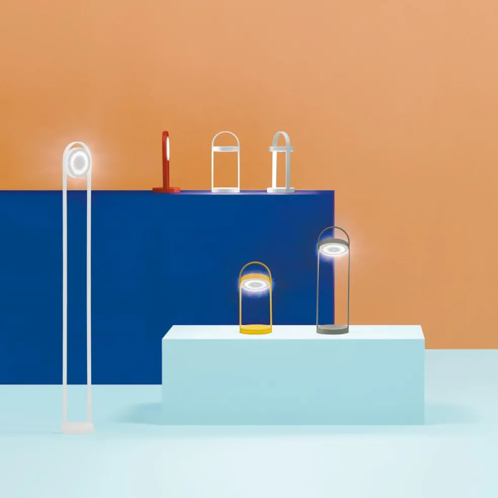 Giravolta 1799 tragbare LED Außenleuchte H 33cm