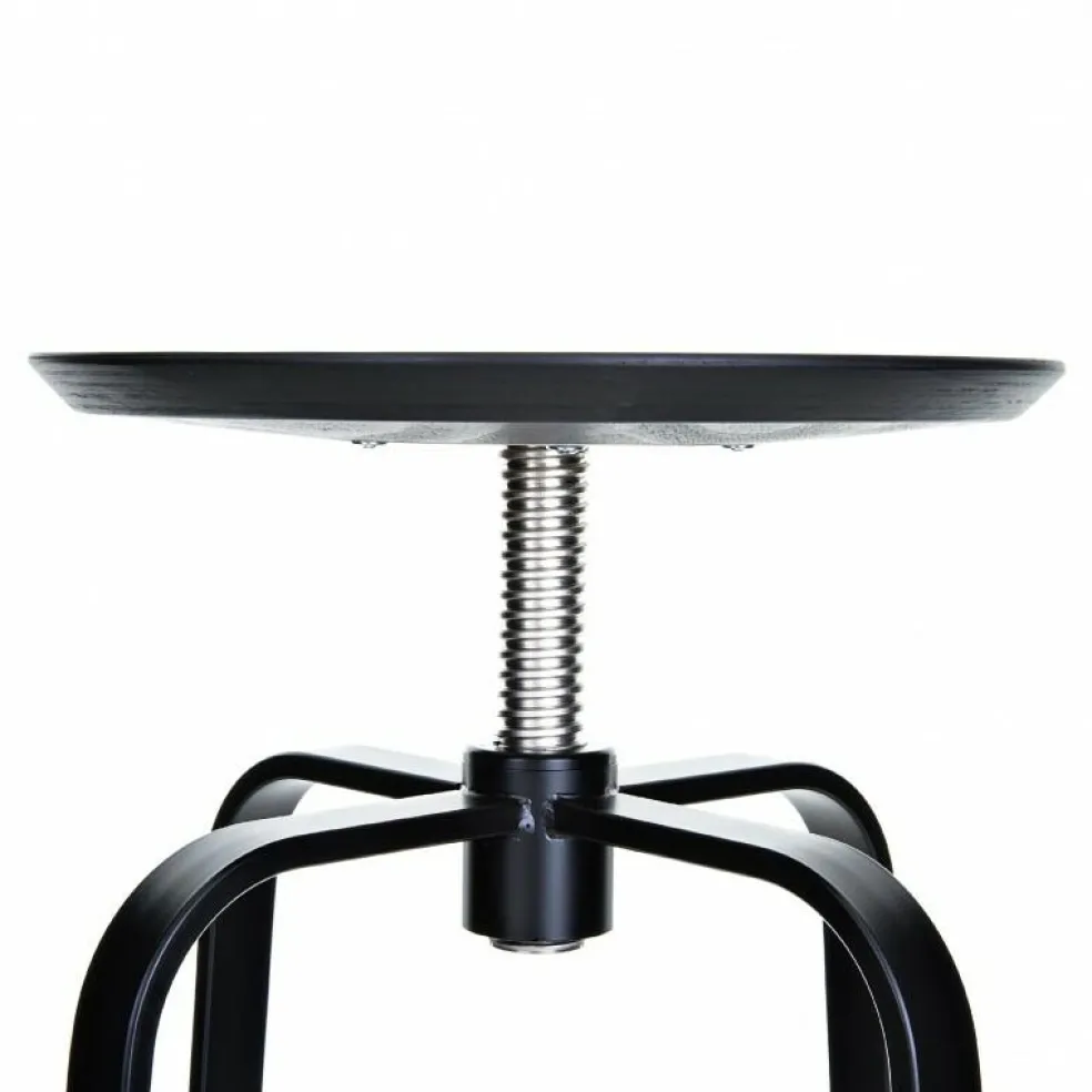 Giro S106 Hocker Sitzfläche Holz 66-76cm