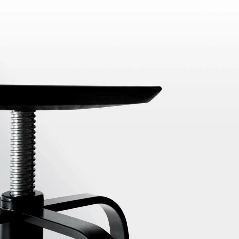 Giro S106 Hocker Sitzfläche Holz 66-76cm