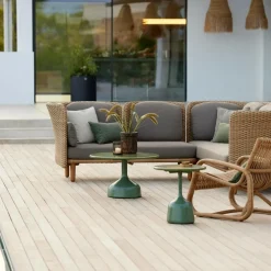 Glaze Garten-Couchtisch ⌀ 45cm