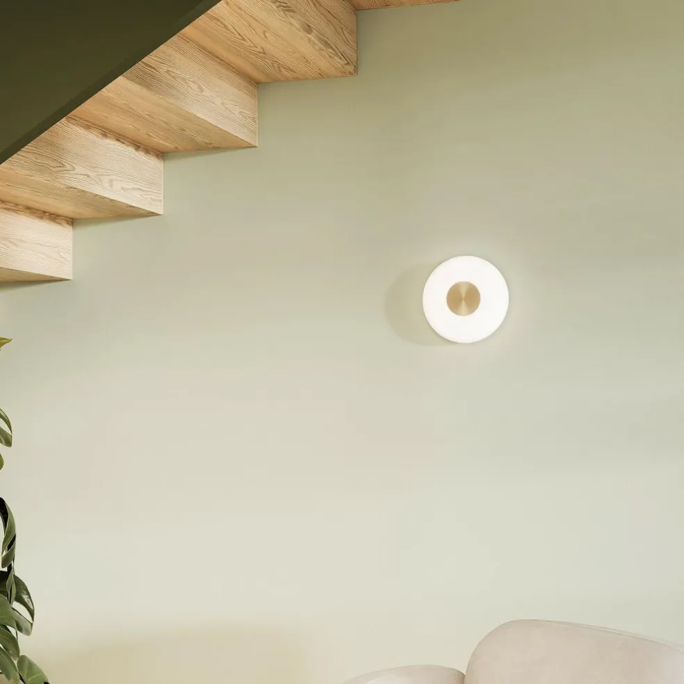 Glint LED Wandleuchte Glas