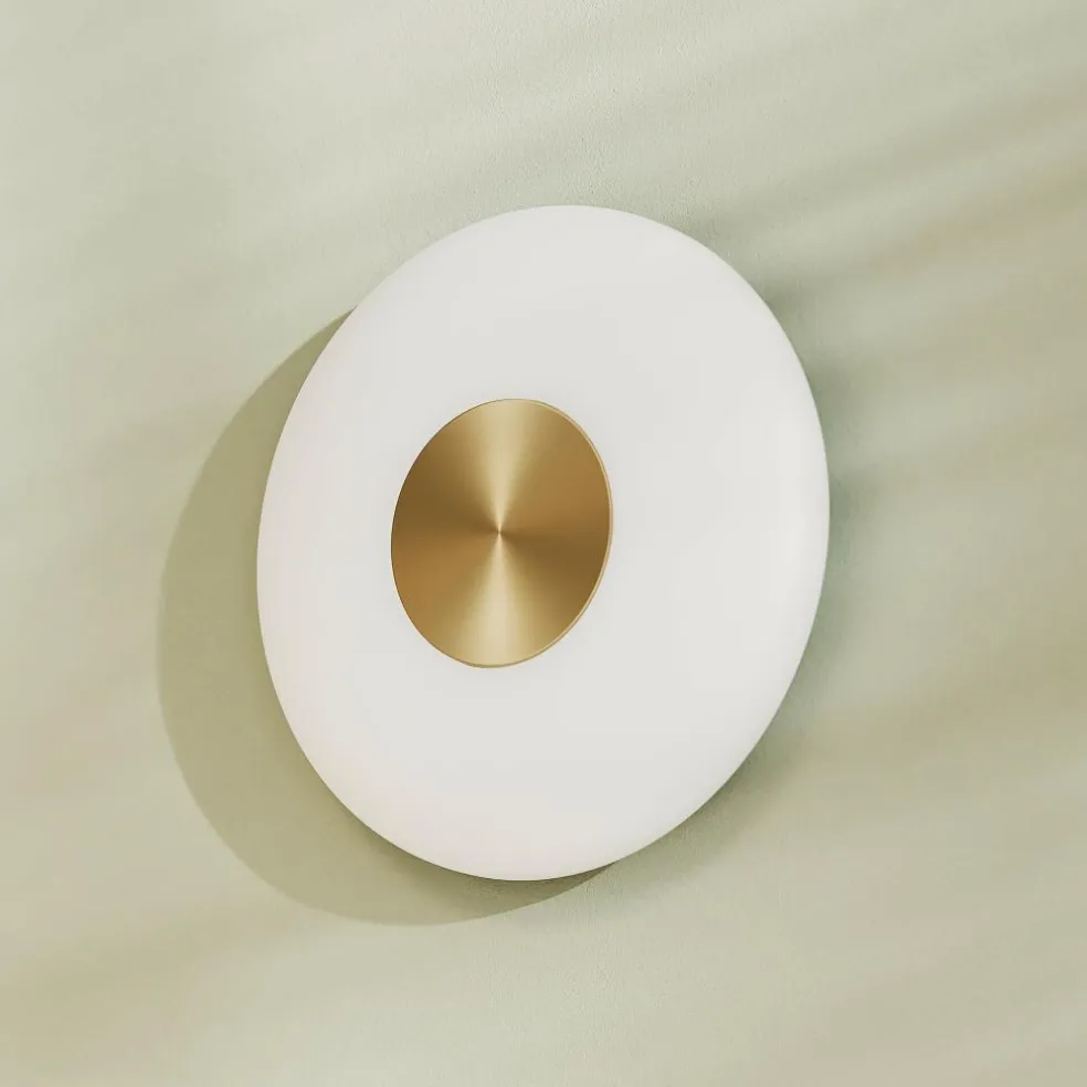 Glint LED Wandleuchte Glas