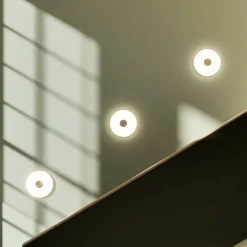 Glint LED Wandleuchte Glas