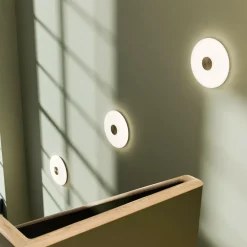 Glint LED Wandleuchte Glas