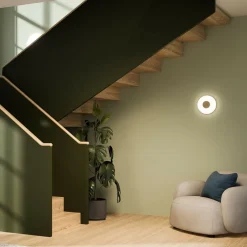 Glint LED Wandleuchte Glas