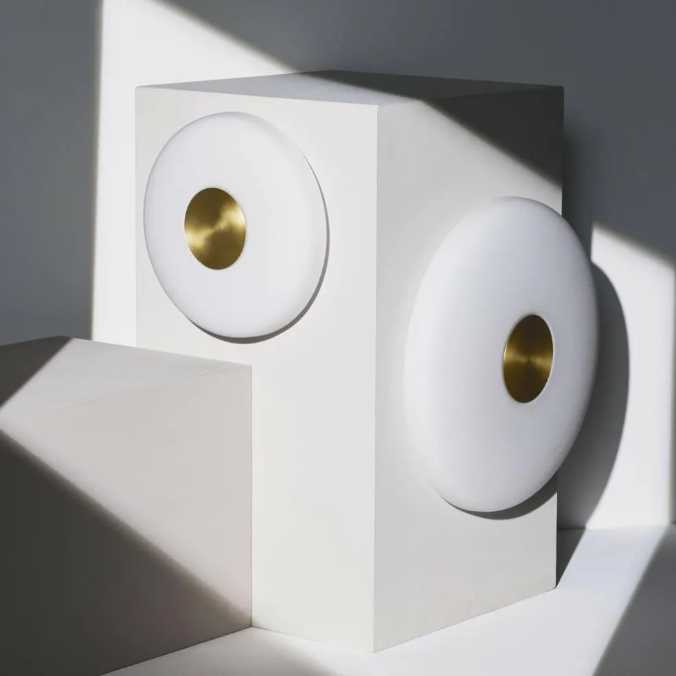 Glint LED Wandleuchte Glas