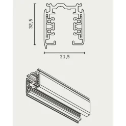 Global Pro 3-Phasen Schiene